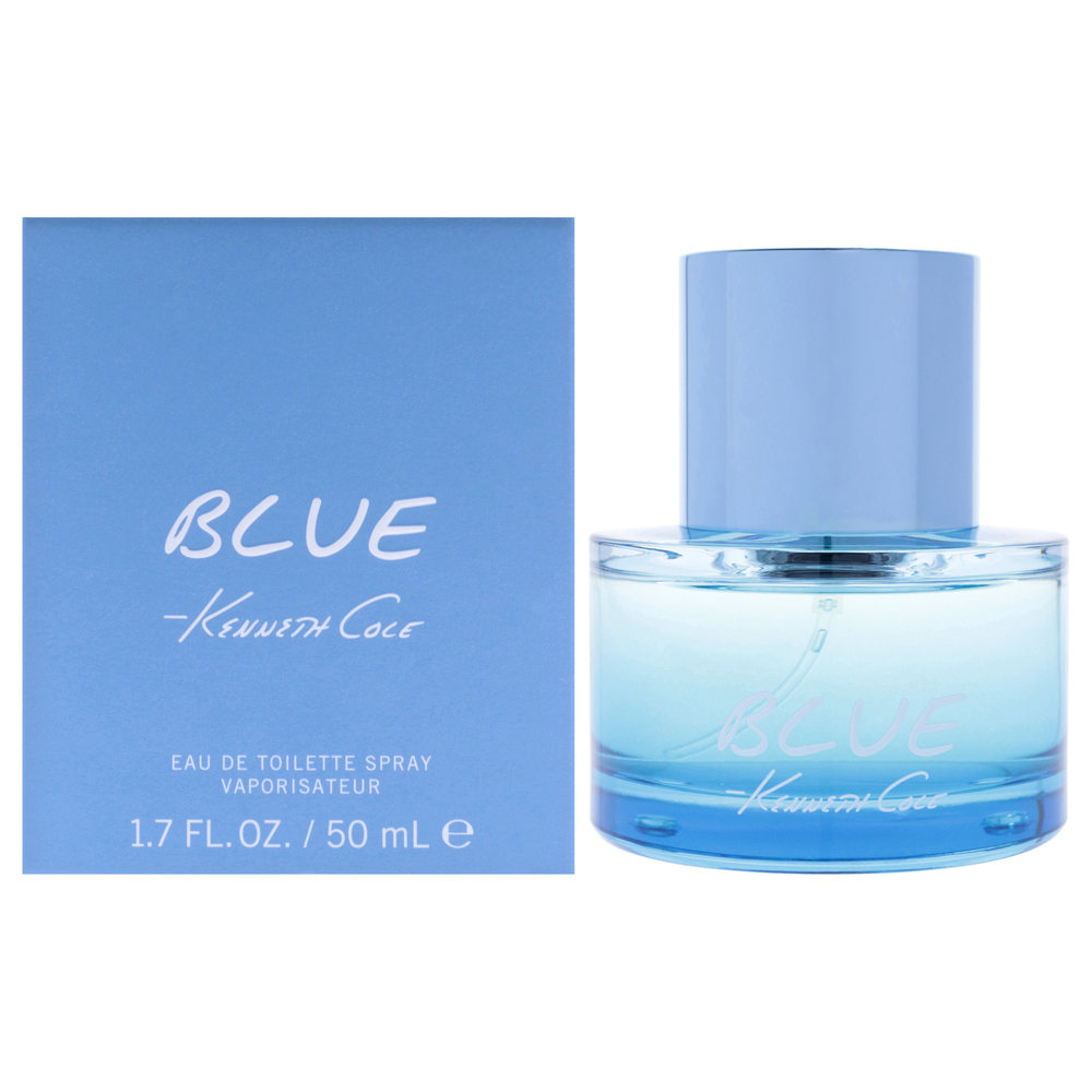 Kenneth Cole Blue by Kenneth Cole for Men - 1.7 oz EDT Spray